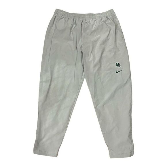 Baylor Bears Nike Dri Fit Team Issued Joggers‎ XXL Gray Green Big 12 - Picture 1 of 5